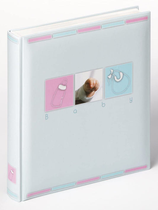 Walther UK-128-L Mano de bebé, 28 x 30,5 cm, azul