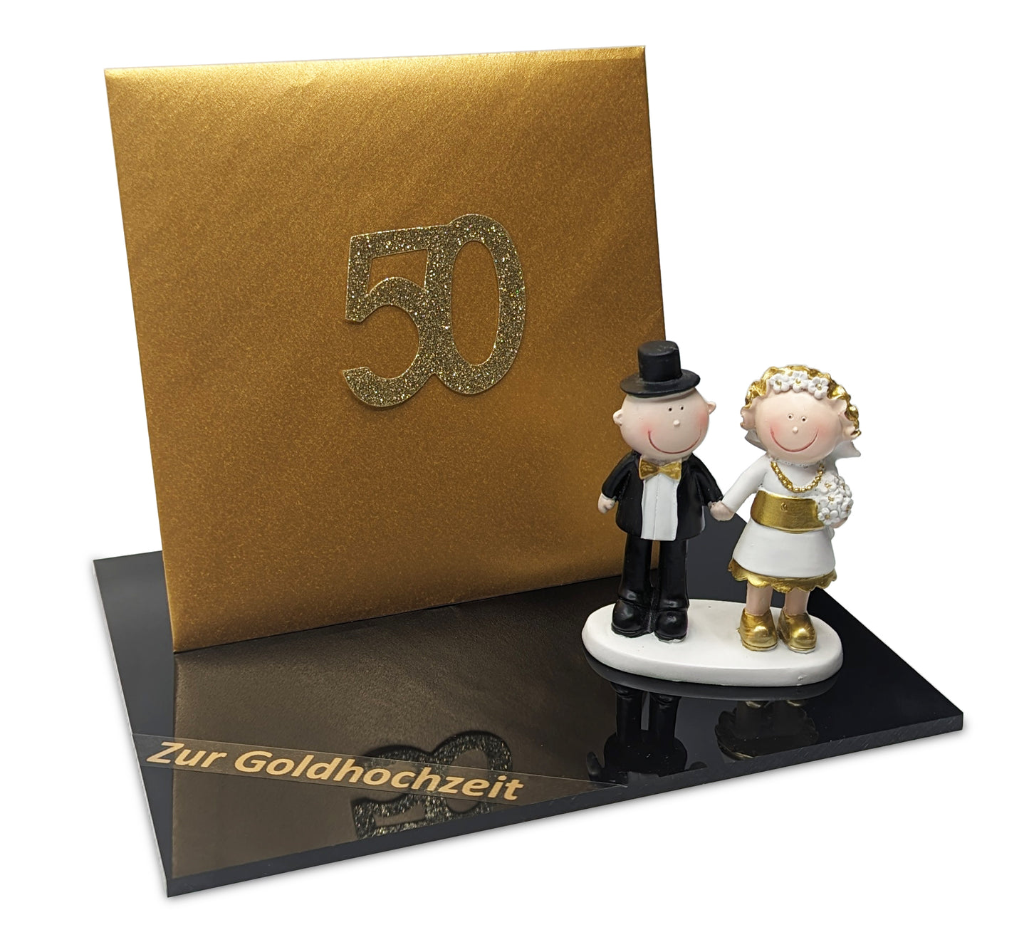 Geschenk für Goldene Hochzeit | Geldgeschenk | Hochzeit Geschenke Geld | Geldgeschenk Hochzeit personalisiert