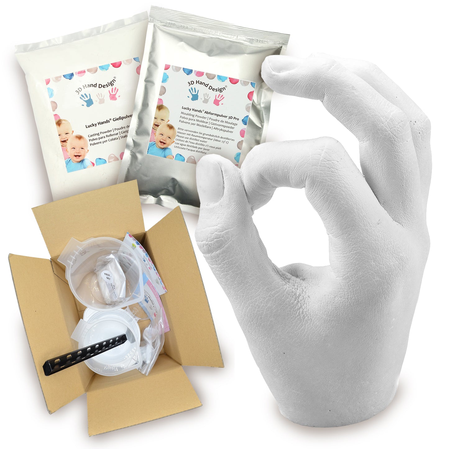 Kits moulage pour enfants, adolescents et adultes