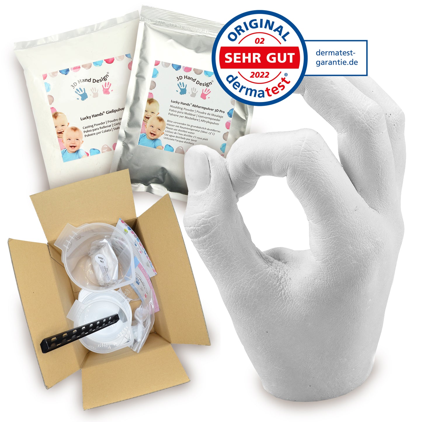 Kits moulage pour enfants, adolescents et adultes – 3D Hand Design