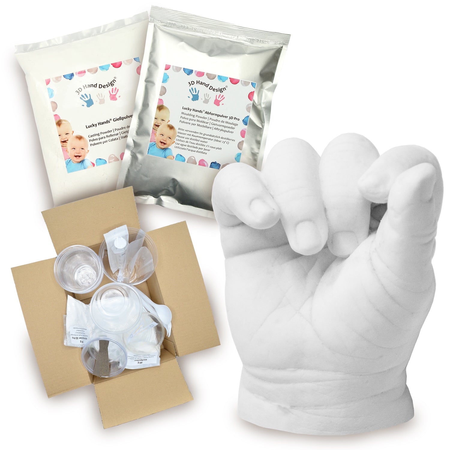 Kits moulage pour bébés et tout-petits – 3D Hand Design