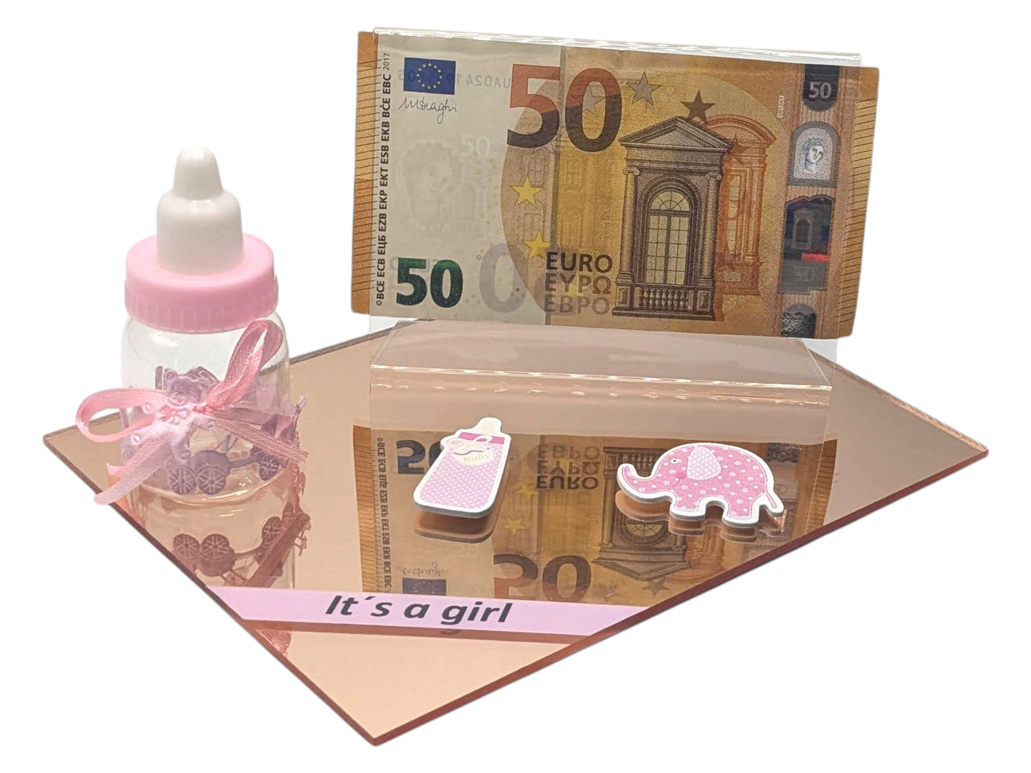 Geschenk für Geburt & Taufe | Geldgeschenk | Geburt Geschenke Geld | Geldgeschenk Taufe personalisiert