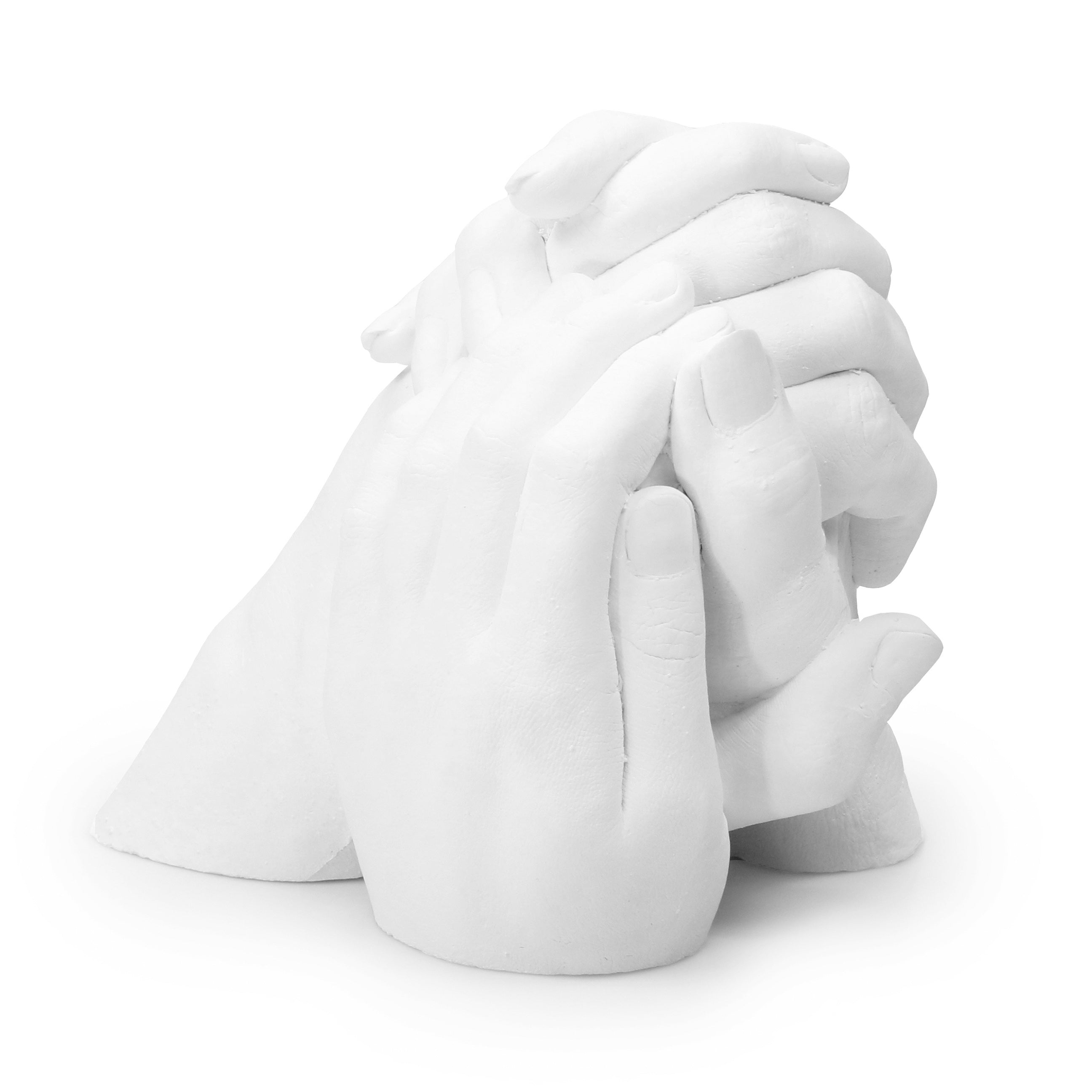 Navaris Kit Moulage 3D Famille - Kit Sculpture Empreintes Mains Pieds pour  Couple Adulte Bébé Enfant Chien - Accessoire Plâtre Modelage Souvenir :  : Cuisine et Maison