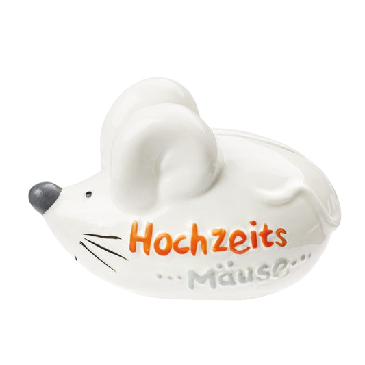 Geldmaus Hochzeit 9 x 6 cm