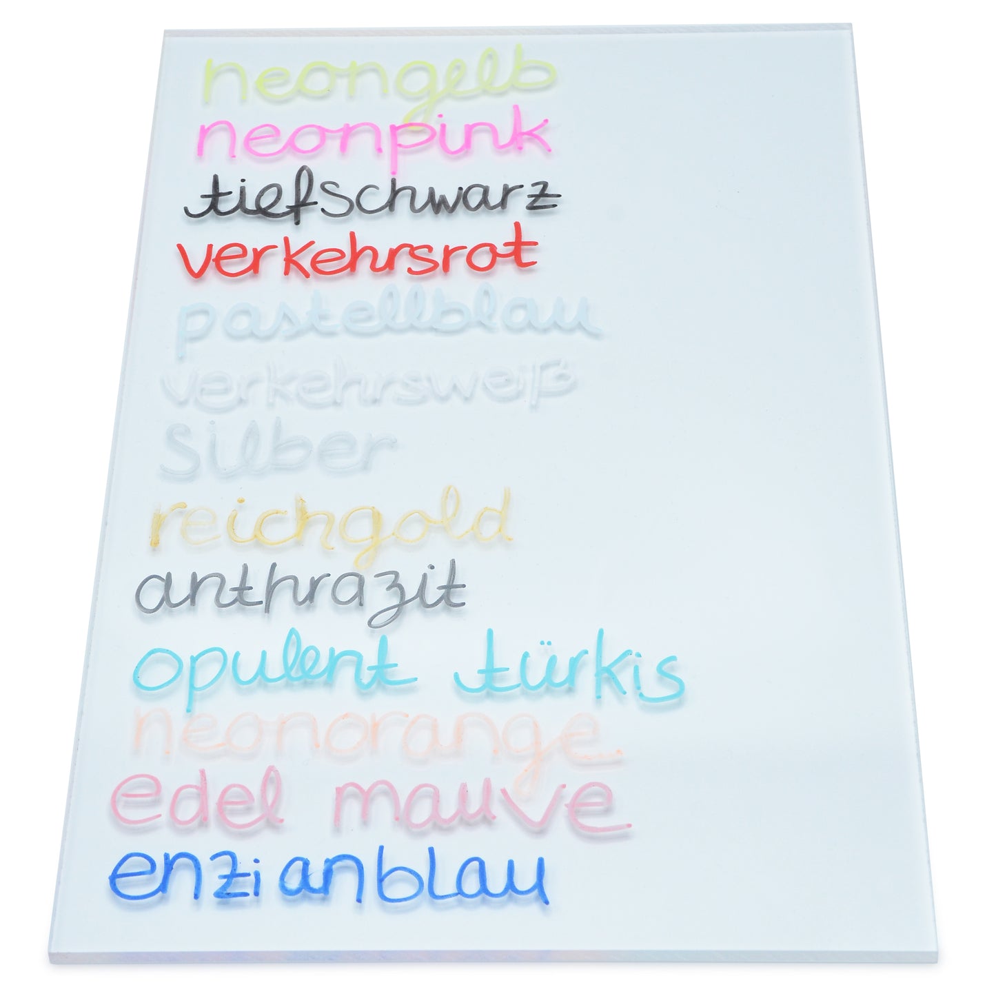 Acrylsockel transparente