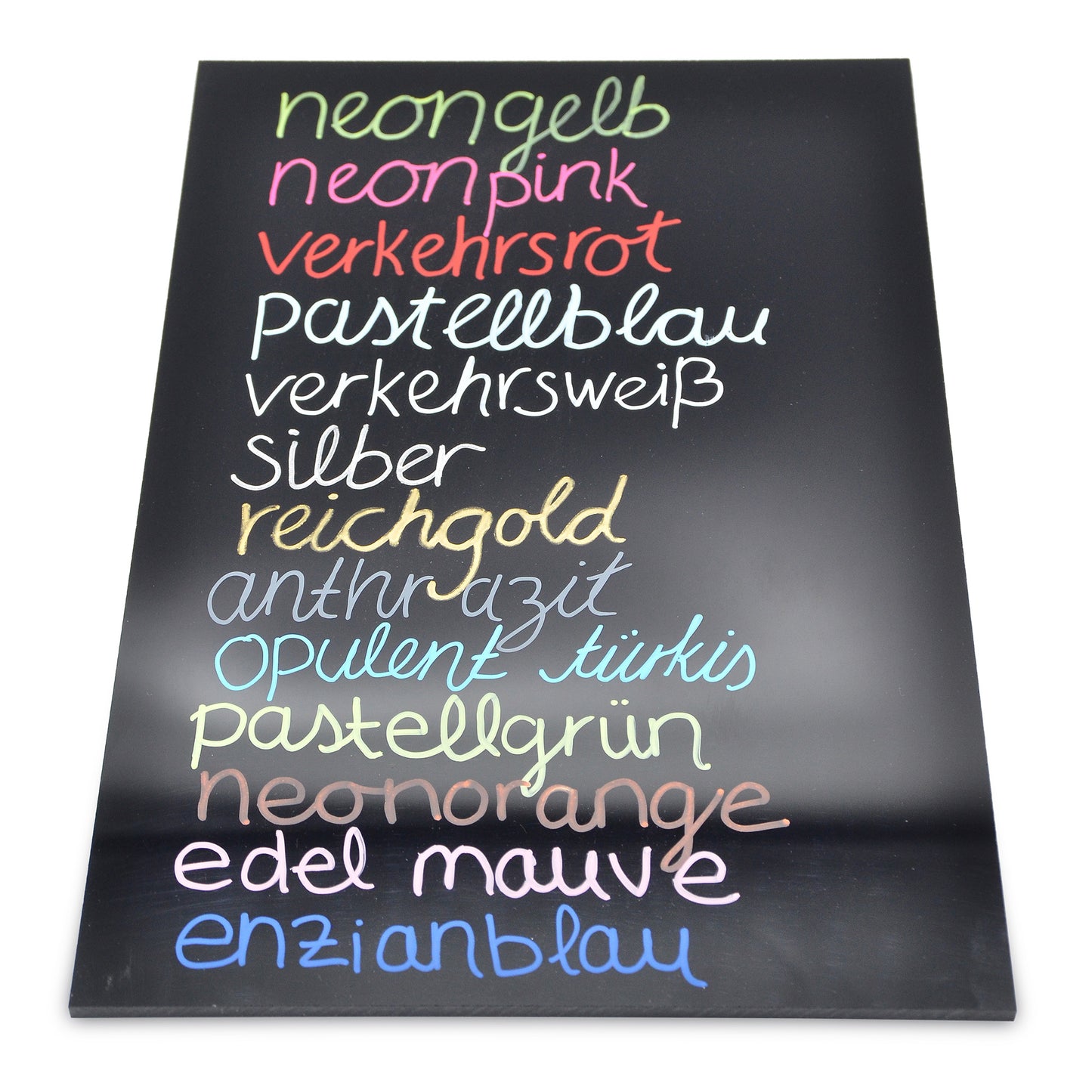 Acrylsockel schwarz