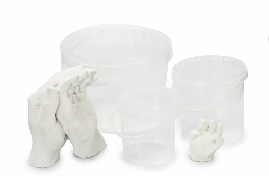 Impression Tray and Impression Cup Sets for Hand & Footprints