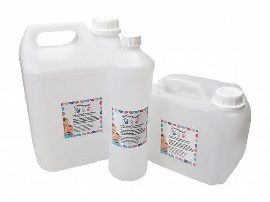 Lucky Hands® agua de impresión con poca cal