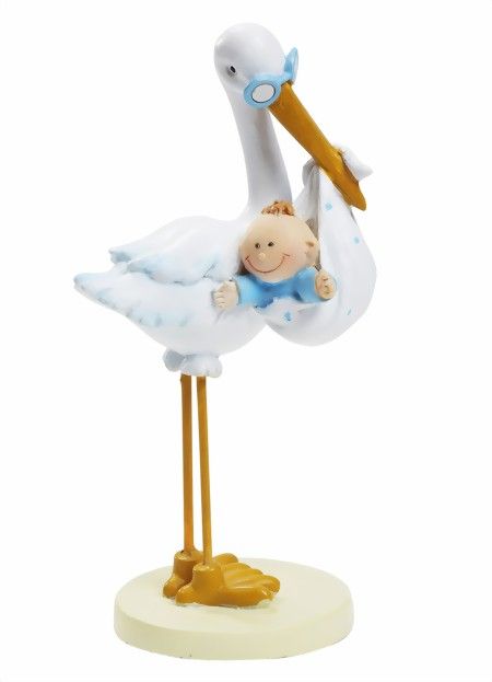 Stork med baby - dreng eller pige - CREApop® fra HobbyFun