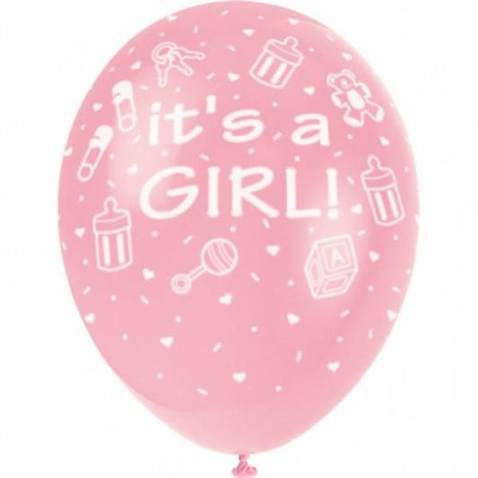 Luftballon "It's a Girl" / "It's a Boy"